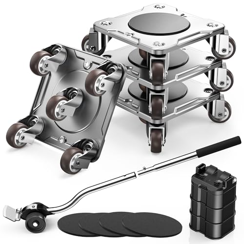 WOUOW Kit Spostamento Mobili con Sollevatore Mobili - Pannello in