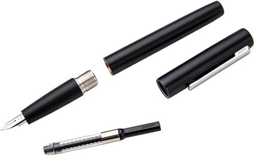 Miniatura 4 de LAMY Pluma estilográfica Aion con punta extrafina y tinta azul (L77BKEF)