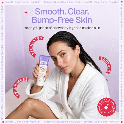 Image of DERMAdoctor KP Bump Eraser Vanilla Body Scrub, Keratosis Pilaris, 6 oz