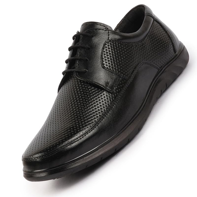 See full amazon price history chart for FAUSTO FST KI-491 BLACK-41 Mens Black Genuine Leather Textured Formal Lace Up Flat Heel Shoes for Office|Work|Broad Feet Formal Shoes (7 UK) FAUSTO FST KI-491 BLACK-41 Mens Black Genuine Leather Textured Formal Lace Up Flat Heel Shoes for Office|Work|Broad Feet Formal Shoes (7 UK) (B0D362SXMC) Amazon Price History, Amazon Price Tracker