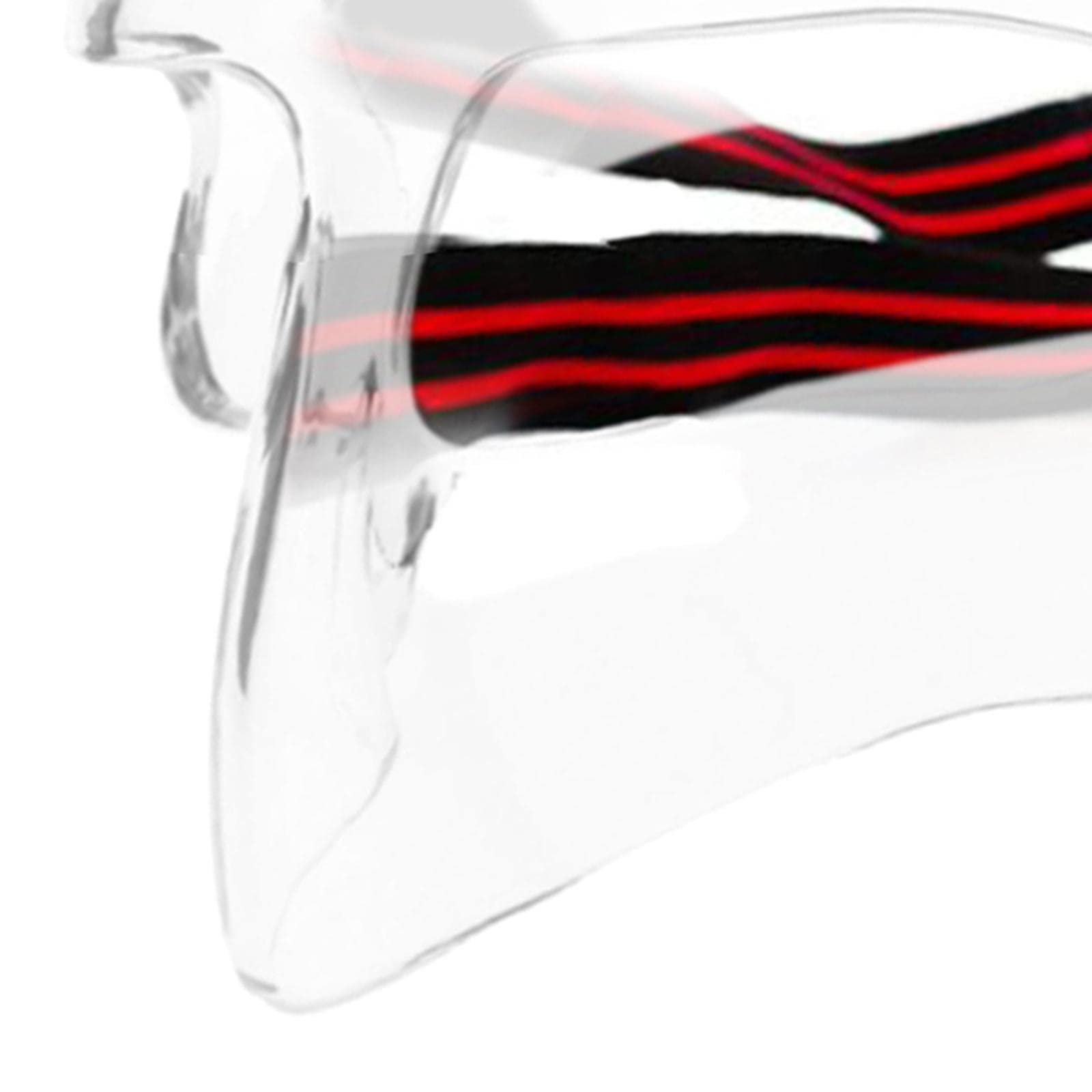 Milageto Protector Nasal Máscara de Rostro Deportivo Facial Respirable para Lesiones de Fútbol Béisbol Voleibol con Correa Regulable Adecuada para Niños