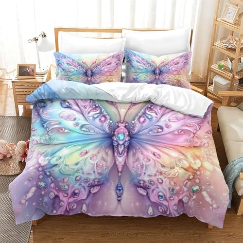 Parure de lit chat blanc microfibre premium grand confort - 3
