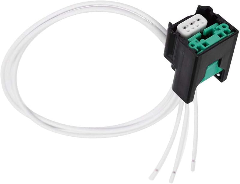 Conector do Sensor de Posição do Comando de Válvulas Shibeiparts VQ35DE 3.5L V6 Preto e Verde – 1 unidade