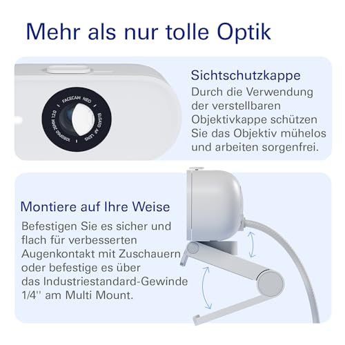 Elgato Facecam Neo, Full-HD-Webcam mit Sichtschutz – Ansicht 6