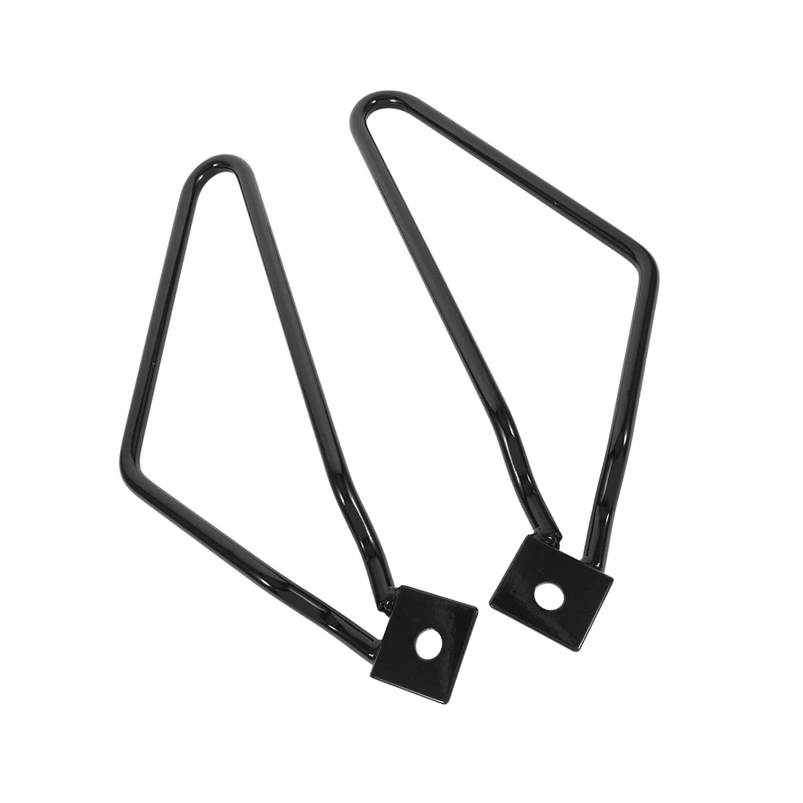 Supports de sacoches de Moto, Supports de Barre Gauche et Droite, Support pour sacoches de Moto (Schwarz)