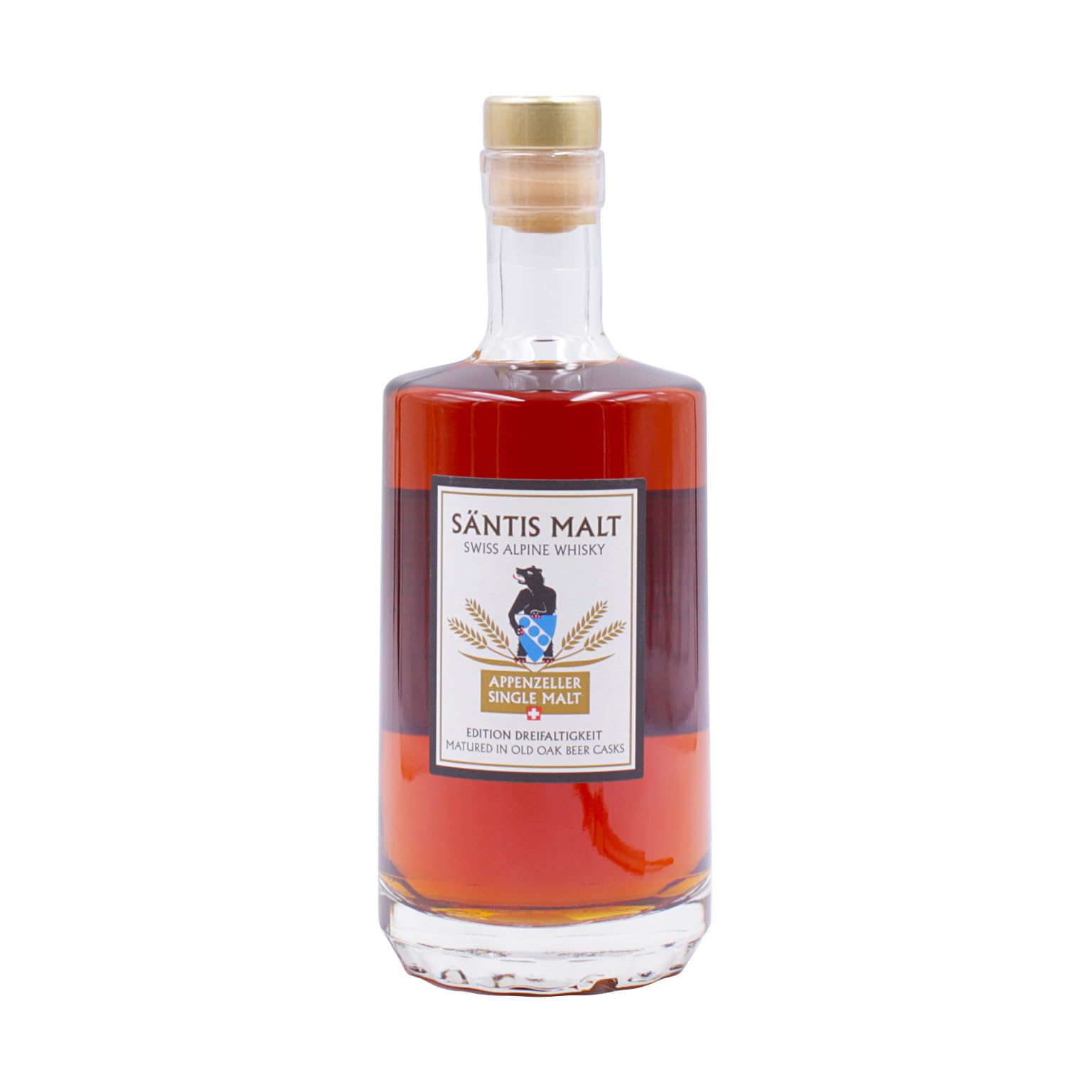 Säntis Malt Appenzeller Single Malt Edition Dreifaltigkeit Whisky (1 x 0.5 l)