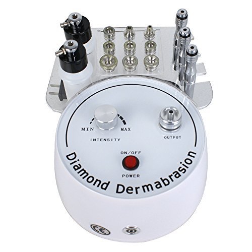 Super Deal 3-1 Mini Diamond Microdermabrasion Dermabrasion, Facial Skin Rejuvenator, Skin Rejuvenation Skin Lift Tighten Equipment w/50 Cotton Filters(#2)