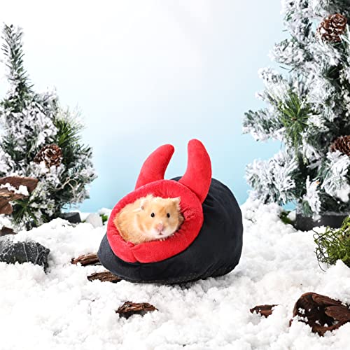 Bucatstate Hamster Bed,Soft House Hideout Warm Small Animals Cages Accessories For Hamsters,Gerbils,Dwarf Hamsters,Mice,Rat,And Other,Small Animals #TOP3