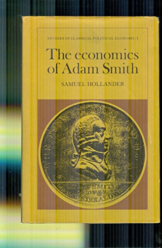 The economics of Adam Smith 0802018114 Book Cover