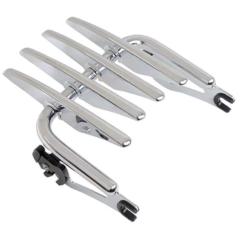 Porte-bagages arrière de moto en acier inoxydable pour Road King 2009-2023