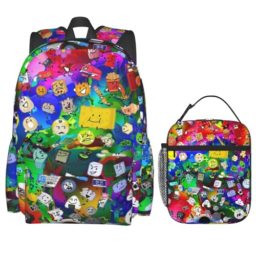 Mochila Daypack Grande con Bolsa Térmica, Negra