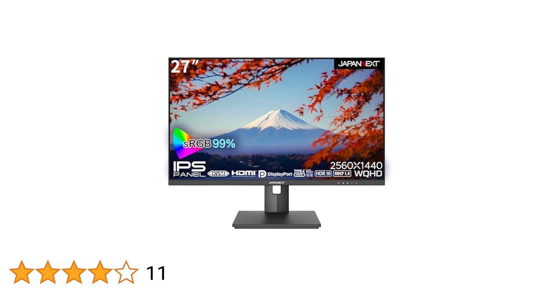 Amazon.co.jp: JAPANNEXT 27インチ モニター WQHD 2560x1440