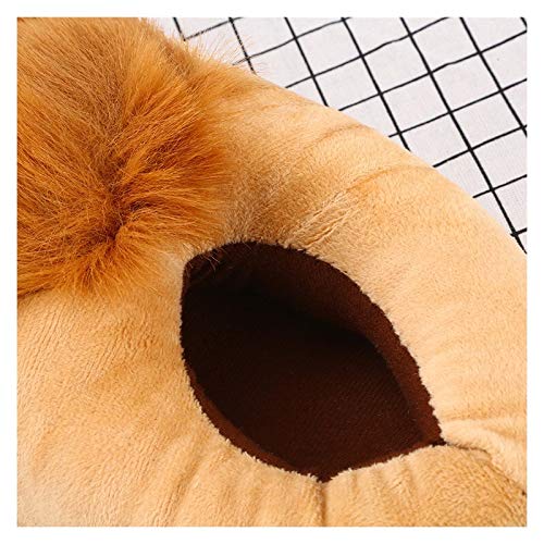 Women & Kids Brown Indoor Slippers - Big Feet, Soft, Cozy, Warm Memory Foam & Cotton Home Slippers4