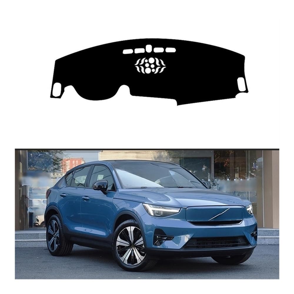 Évite la lumière sur la plate-forme d'instruments avec la couverture Volvo C40 Pro - 7