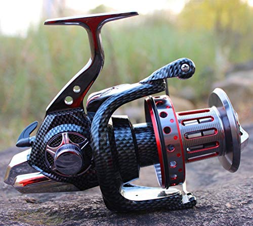 Image of Fishdrops Surf Spinning Reel, Size 10000 12000 Saltwater Fishing Reels, Full Metal Frame 31 LBs Max Drag, 10+1 Stainless BB Ultra Smooth Powerful, High Capacity Long Casting Spinning Reels