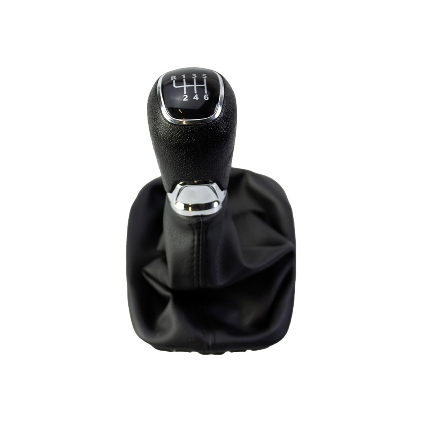 AMYALIN Car Gear Shift Knob for Skoda for Fabia MK1 2000-2008 Manual Gear Shift Knob Shifter Lever Head Vehicle Replacement Parts(for 6 Speed)