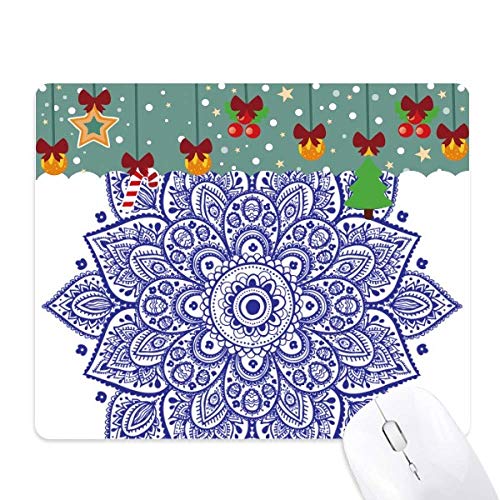 Tapis de souris décoratif floral violet pour un bureau élégant