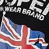 Lee Cooper Workwear LCTS012 Mens Union Jack Print Work Crew Neck T-Shirt, Black, 3XL #2