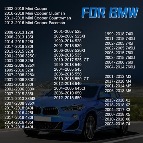 Gas Cap Fuel Cap For 1999-2018 MINI COOPER & BMW X1 X2 X3 X5 X6 Z4 128i 135i 228i 230i 320i 325i 328i 330i 335i 430i 525i 528i 530i 535i 540i 550i 640i 650i 740i 745i 750i 760i and More