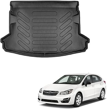 For Subaru Impreza 2008 2009 2010 2011 2012 All Protection Cargo Liner Trunk Mat Fresh Design Heavy Duty Trimmable Trunk Liner