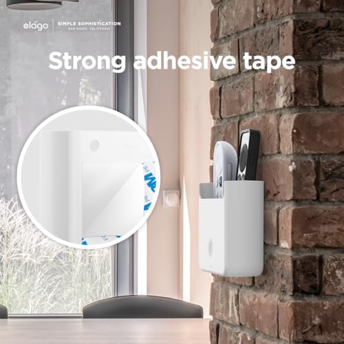 Support de télécommande universel blanc elago grand modèle pour Apple TV