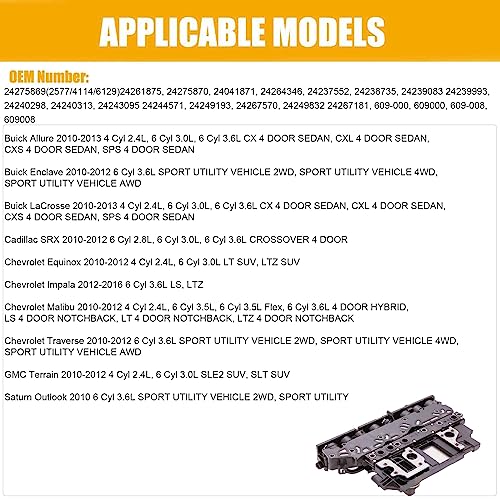Module de commande de transmission 6T70 6T75 6T80 pour corriger les à-coups de boîte