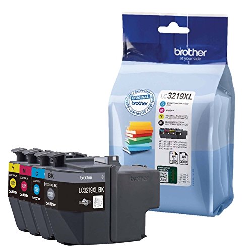 Pack LC3219 XL Brother cartouches jet d'encre couleur haute definition