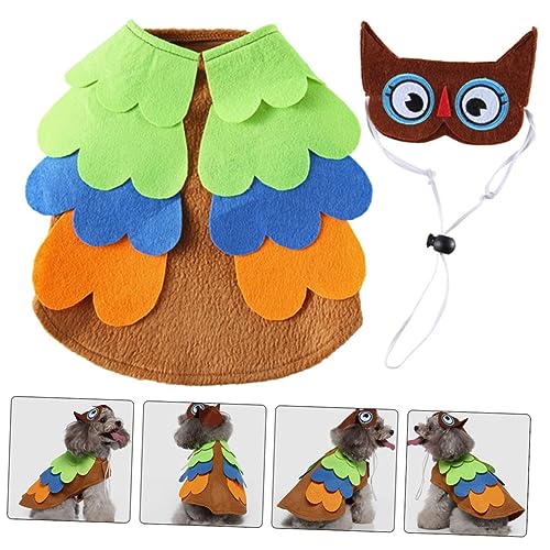 Disfraz Halloween para perros y gatos WOONEKY miniatura 7