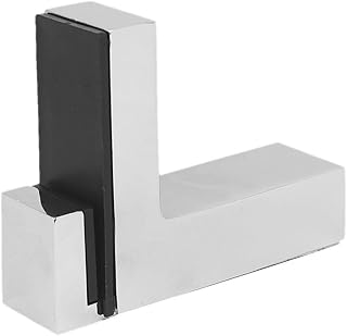 Aexit Wall Cabinet Fall Protection Metal Adjustable Glass Clip Shelf Clamp Support Safety Clips Bracket Holder