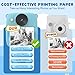 RADEKLY Instant Print Camera for Kids, 1080P HD Kids Digital Cameras Instant Print Photos with 32GB SD Card, Christmas Birthday Gifts for 3 4 5 6 7 8 9 10 11 12 Year Old Girls Boys
