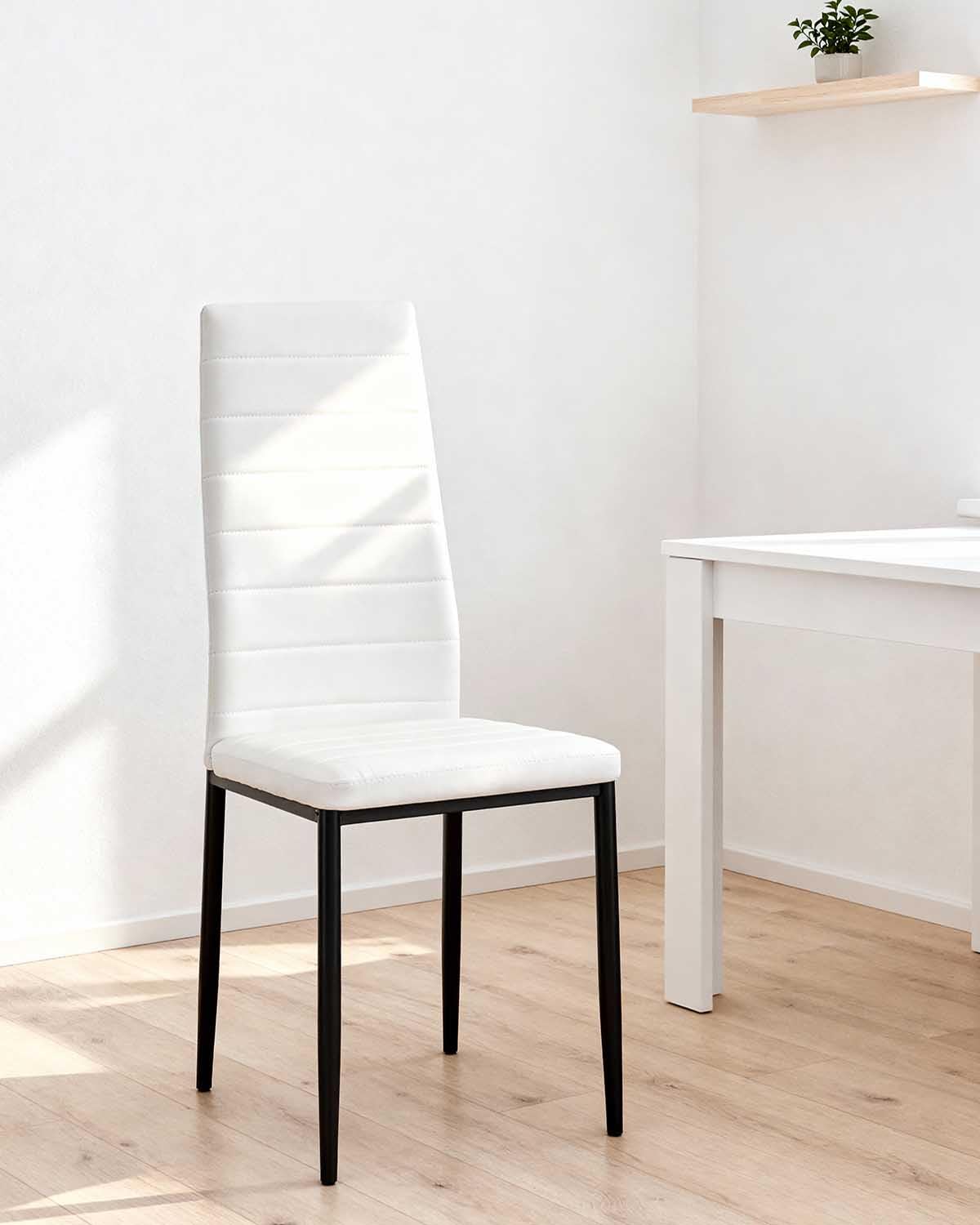 DEKIT Grupo RIMOBEL - Set di 4 sedie da pranzo imbottite Corina