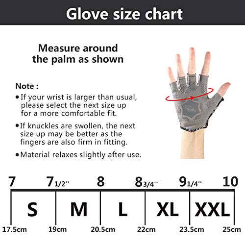 Palmyth Stubby Uv Fishing Gloves Sun Protection Fingerless Glove Men Women Upf 50+ Spf For Kayaking, Paddling, Canoeing, Rowing, Driving (Black Camo, Medium) #TOP5