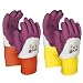 Kids Gardening Gloves by KIDDIE MASTER: 2-Pairs Children’s Gardening Gloves Set for Home/School Gardening| Breathable Cotton Gripping Gloves for Yard/Lawn Work| Top Kids Learning tool Gift (2-6 Years)