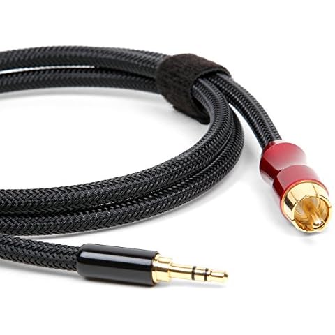 Micca Premium SPDIF Digital Coaxial Audio Cable - 3.5mm to RCA, 3ft Cover