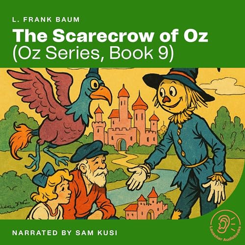 The Scarecrow of Oz Audiolibro Por L. Frank Baum arte de portada