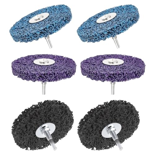 DISCO ABRASIVO BLACK CLEANER Per ASPORTAZIONE RUGGINE ASPORTARE VERNICI SMALTI OSSIDAZIONI - 11