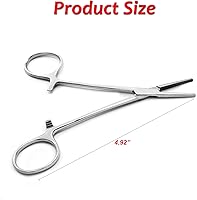 Vista 3 de MEDSPO Pinzas profesionales Portaagujas de bloqueo para odontología, ortopedia, cirugía médica Sutura restaurativa veterinaria Alicates