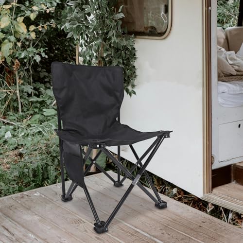 Chaise de camping pliable compacte et tabouret pliant léger portable - 3