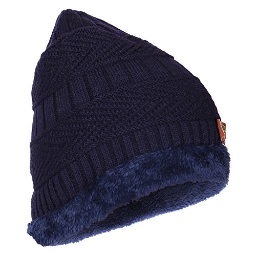 Image of iSWEVEN Fashionable Woolen Beanie Cap for Men- (4014, Free Size)