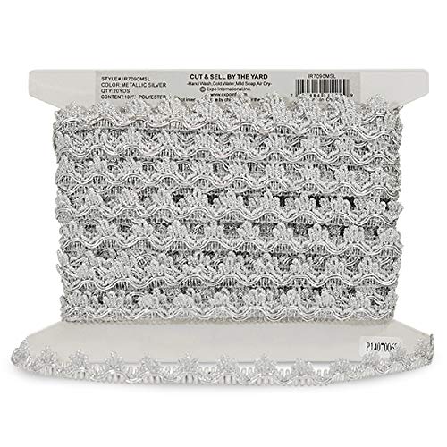 image for Trims by The Yard Delicia Decorated Gimp Trim, 3/4-Inch Versatile Trim