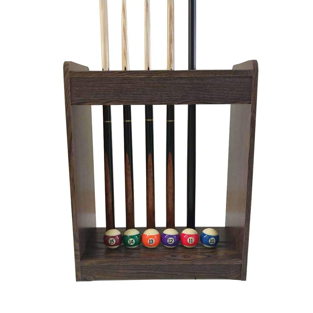 Hokaime Billiard Cue Racks 6 Hole Cabinet Type Cue Racks | Desertcart ...