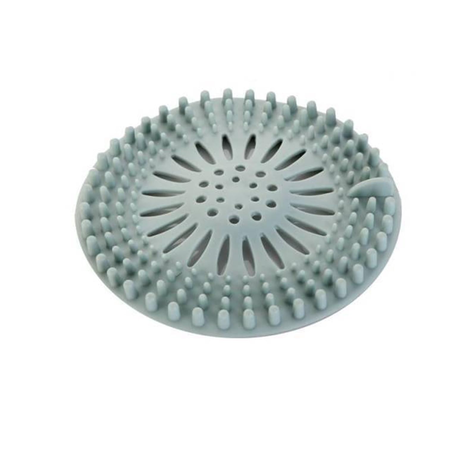 8pcs Hair Catcher Durable Silicone Stopper Shower Drain Cover Protector Trap Sink Strainer for Kitchen Bathroom Bathtub For Kitchen(Green)