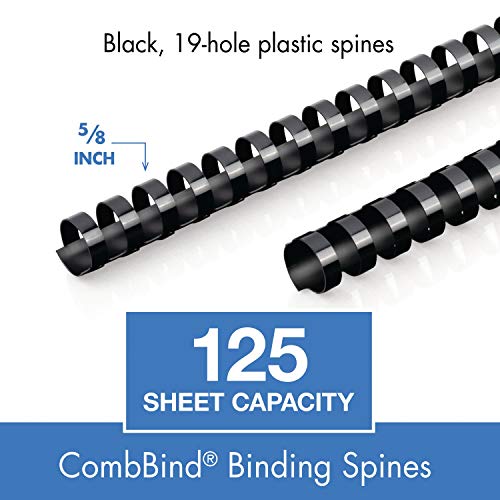 image for Mead CombBind Binding Spines/Spirals/Coils/Combs, 5/8