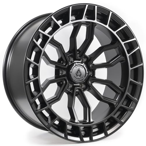 Arena Wheel Co. A102 Recon Wheel, Satin Black, Size: 20x9, Bolt Circle: 6x139.7 (1mm Offset)