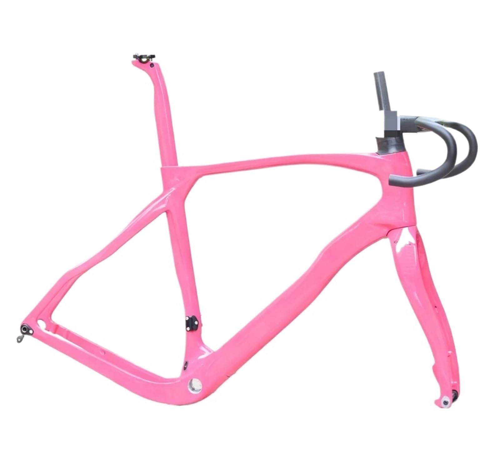 Amazon | グラベル自転車フレーム ピンク 光沢 レディースタイル