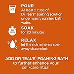 Dr Teal's Epsom Salt Magnesium Soak, Cozy Fireside, 3 lbs - Image 4