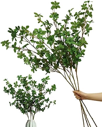 WouND Kunstmatige Herfstbloemen Voor Decoratie 34 Faux Eucalyptus Stengels Bladeren Lange Steel Takken Nep Zijde Herfstbladeren Thuis Bruiloft Festival Feest Decor Roze 1296432681
