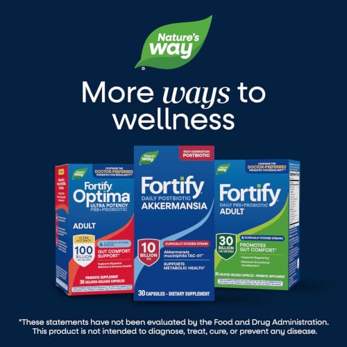 Nature's Way Women's Fortify Extra Strength(1) Pre+Probiotic, 50B CFU, 30ct - image 7