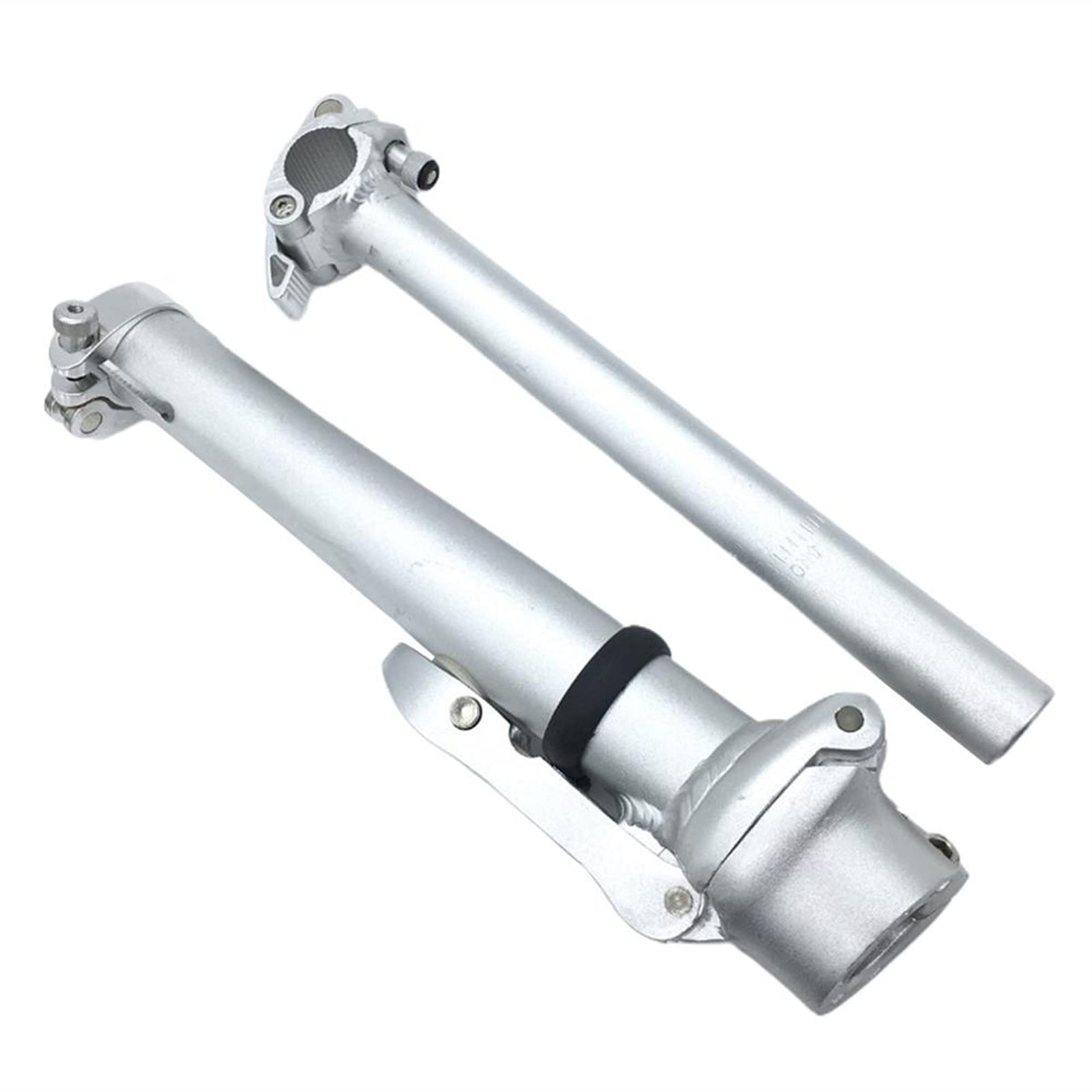 Prolunga Manubrio Bici，Alza Manubrio Bicicletta Durable pieghevole in lega di alluminio per biciclette per biciclette per biciclette antenna prove tubo bicicletta parte per lo scooter per bici pieghev
