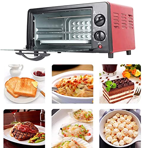 Kuchenka mikrofalowa 800 W – małe wielofunkcyjne urządzenie kuchenne z regulowaną temperaturą, 60-minutowym timerem, grillem i blachą do pieczenia